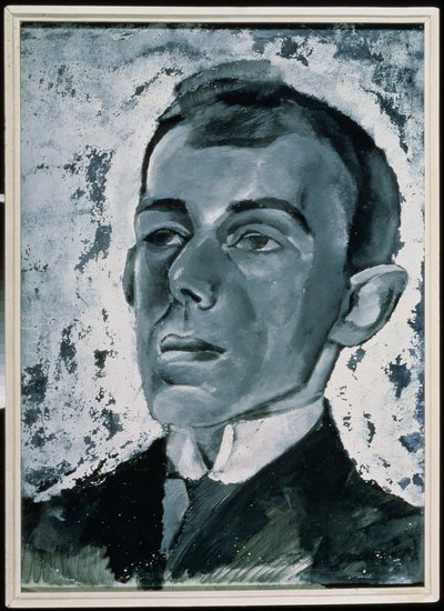 Portrait of the Poet Ossip Mandelstam by Lev Aleksandrovitc Bruni