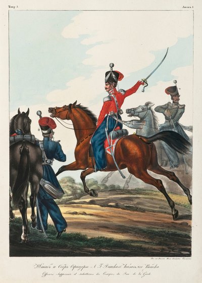 Staff Officer and Chief Officer of the Don Cossacks Army by Lev Alexandrovich Belousov