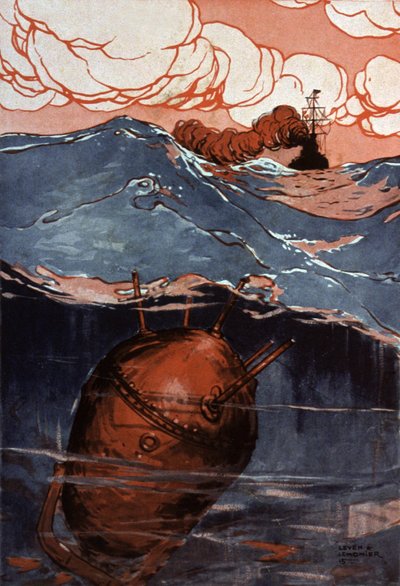 WW1: Naval Mine by Leven & Lemonier