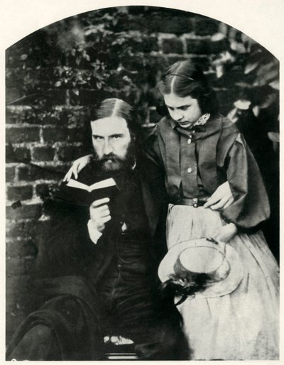 George Macdonald and his daughter Lilia Scott MacDonald by Lewis Carroll
