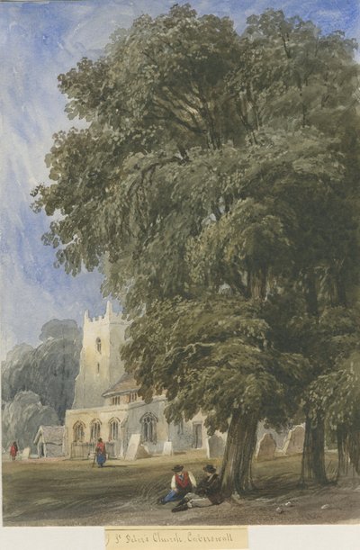 Caverswall Church by Lewis John Wood