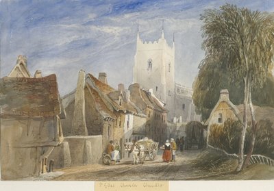 Cheadle Church by Lewis John Wood