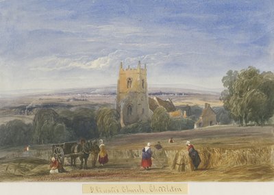 Cheddleton Church by Lewis John Wood