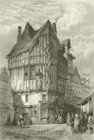 House of the Tree of Jesse, Joigny by Lewis John Wood