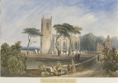 Ipstones Church by Lewis John Wood