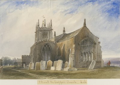 Leek Church by Lewis John Wood
