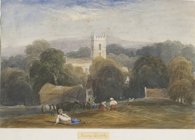 Sheen Church by Lewis John Wood