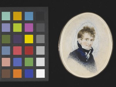 Portrait Of Paul Peckham, about 1810-1820 by Lewis Peckham