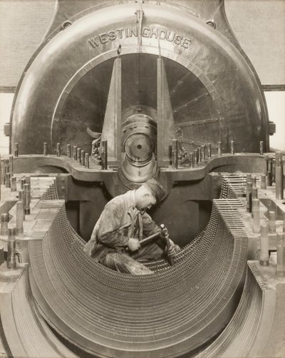 Heart of the Turbine by Lewis W. Hine