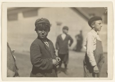 Joe (José) Mello, Acushnet Mills, New Bedford, Massachusetts by Lewis W. Hine