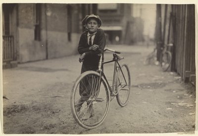 Messenger Boy for Mackay Telegraph Company, Waco, Texas by Lewis W. Hine