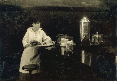 Young Waitress, Delia Kane by Lewis Wickes Hine