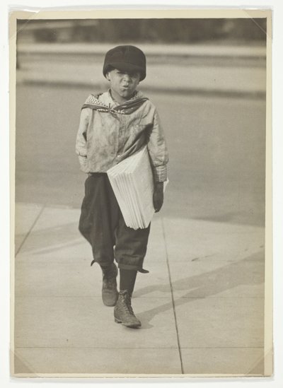 Dannie Mercurio, 150 Schottes Alley, Washington D.C. by Lewis Wickes Hine
