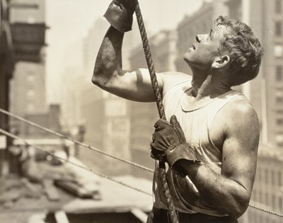 Empire State (The Hoister) by Lewis Wickes Hine