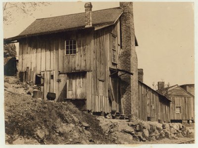 Housing for Workers at the Rome Hosiery Mill, Georgia, 1913 by Lewis Wickes Hine