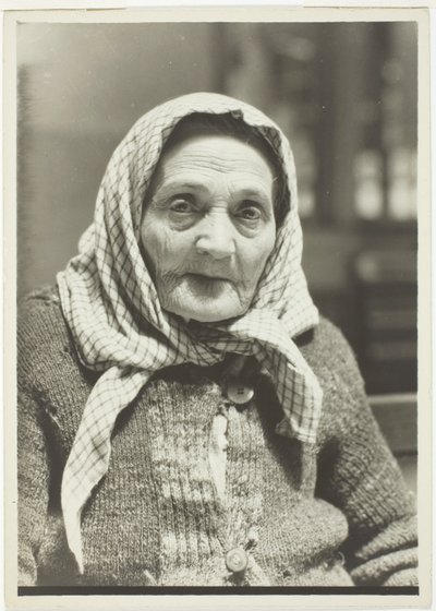 Jewish Grandmother, Ellis Island by Lewis Wickes Hine