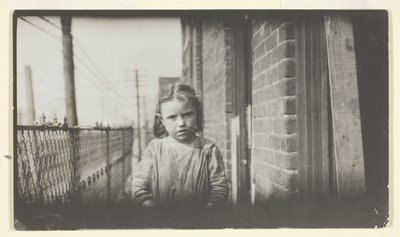 Lilie Stainers, 7 years old. Atlanta, Georgia by Lewis Wickes Hine