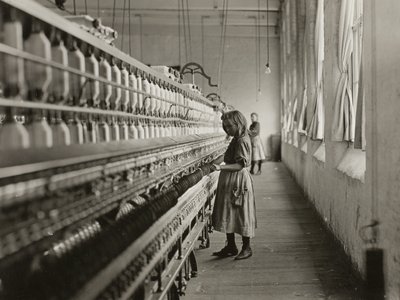 Sadie Pfeifer, a Cotton Mill Spinner, Lancaster, South Carolina by Lewis Wickes Hine