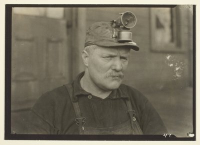 This Man, Scotch, Was Called The Poet Of The Mines, Eastern Pennsylvania Coal Mine by Lewis Wickes Hine