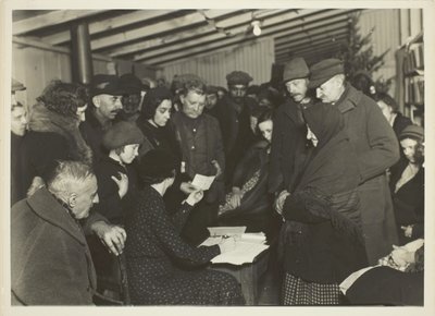 WPA Relief Checks Given Out To Unemployed Miners, Scott