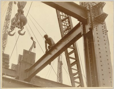 Workers on the Empire State Building, c.1930 by Lewis Wickes Hine