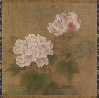 Red and White Cotton Roses by Li Di Unknown – Creator