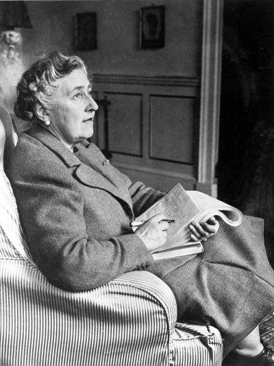 Agatha Christie, English crime writer, 9 March 1946 by Unbekannt Unbekannt