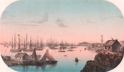 Baltic Fleet in Baro Sund, Finland, from Episodes de la Guerre d