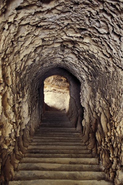 Catacombs of Kom-esh-Shuqafa, Interior of the Hypogeum by Unbekannt Unbekannt
