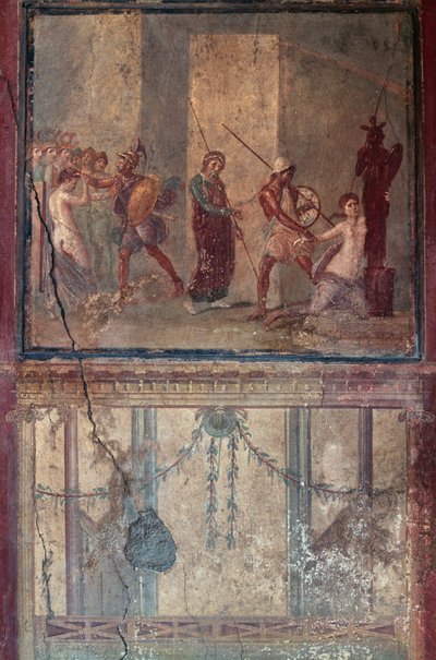 Fresco, House of Menander, Pompeii by Unbekannt Unbekannt
