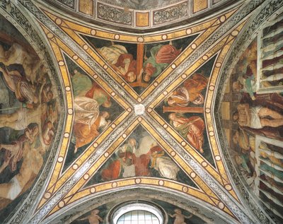 Chapel of Santa Corona vault in church of Santa Maria delle Grazie by Unbekannt Unbekannt