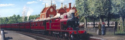 North Staffordshire Railway Train Entering Stone Junction by Unbekannt Unbekannt
