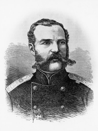 Portrait of Alexander II Romanov, Tsar of Russia, Engraving by Unbekannt Unbekannt