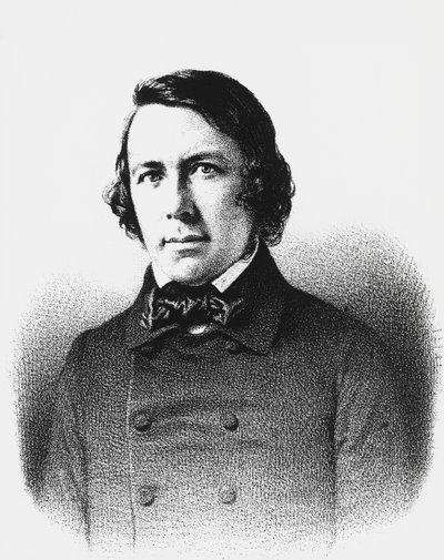 Portrait of Charles Forbes de Montalembert, French politician, journalist and philosopher by Unbekannt Unbekannt