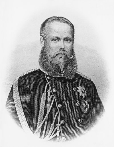 Portrait of Charles I (1823-1891), King of Wuerttemberg from 1864 by Unbekannt Unbekannt