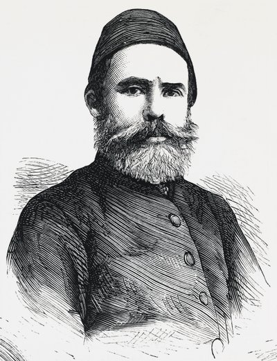 Portrait of Djevet Pasha, Interior Minister of Ottoman Empire by Unbekannt Unbekannt