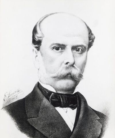 Portrait of Filippo Pacini, Italian anatomist and pathologist by Unbekannt Unbekannt