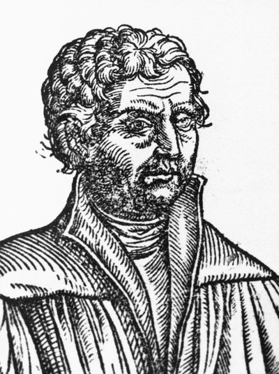 Portrait of Johannes Reuchlin (1455-1522), German philosopher and humanist by Unbekannt Unbekannt
