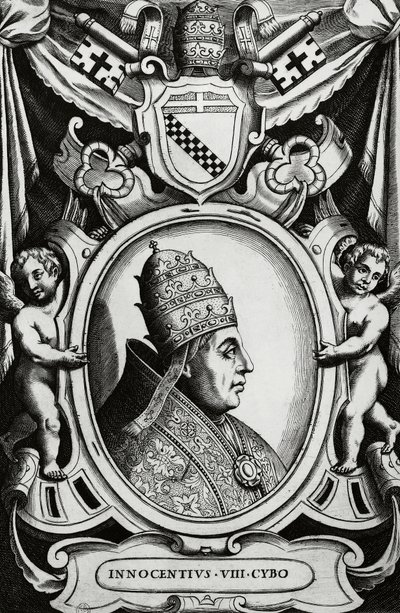 Portrait of Pope Innocent VIII (Giovanni Battista Cybo) by Unbekannt Unbekannt