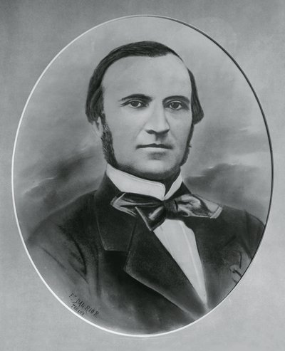 Portrait of Severino Grattoni (1815-1876), Italian architect and engineer by Unbekannt Unbekannt