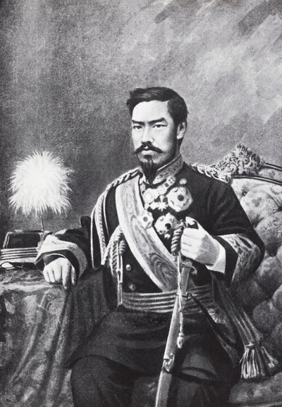 Portrait of the Japanese Emperor Meiji by Unbekannt Unbekannt