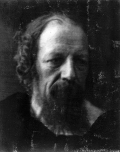 Portrait of the poet Alfred Lord Tennyson by Unbekannt Unbekannt