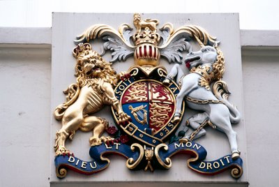 Royal coat of arms of the United Kingdom, Theatre Royal, Drury Lane by Unbekannt Unbekannt