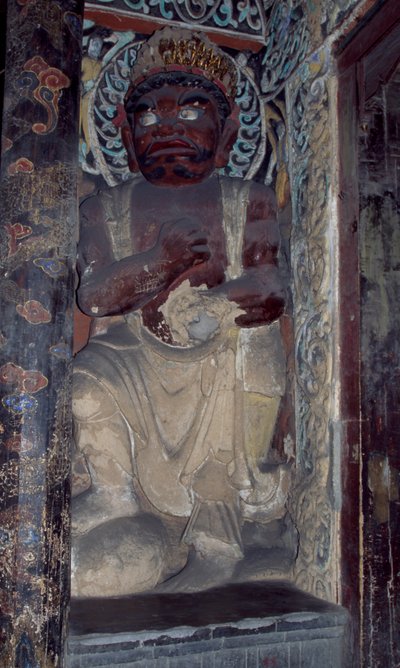 Sculpture from the Yungang Monastery, Near Datong, China by Unbekannt Unbekannt