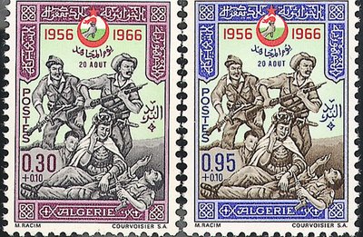 Stamps for Independence of Algeria 1956-1966 by Unbekannt Unbekannt
