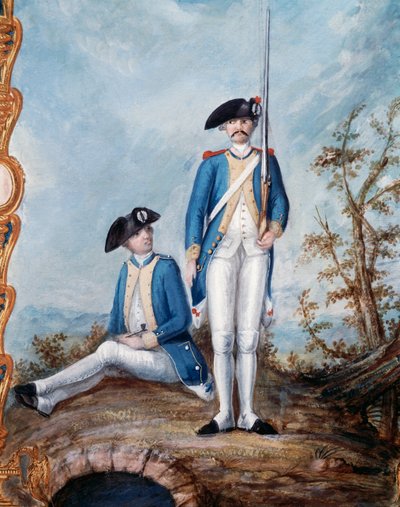 Uniforms of the French Infantry During the American Revolutionary War by Unbekannt Unbekannt