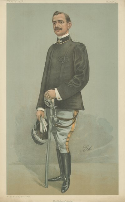 His Royal Highness the Duke of Aosta by Liborio Prosperi