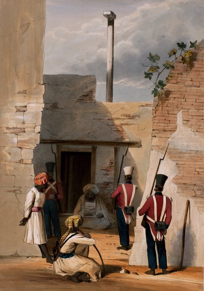 The Prison of Hadjee Khan Kakus - Cabool, from 