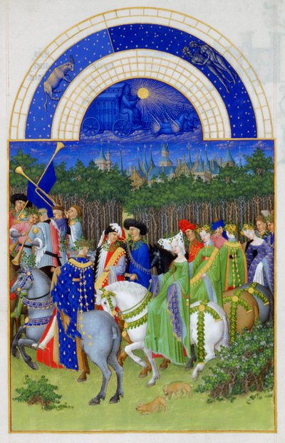 May Les Très Riches Heures du duc de Berry by Limbourg Brothers