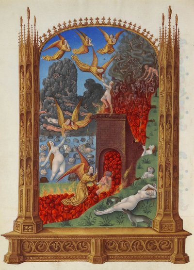 The Purified Souls in Purgatory by Limbourg Brothers